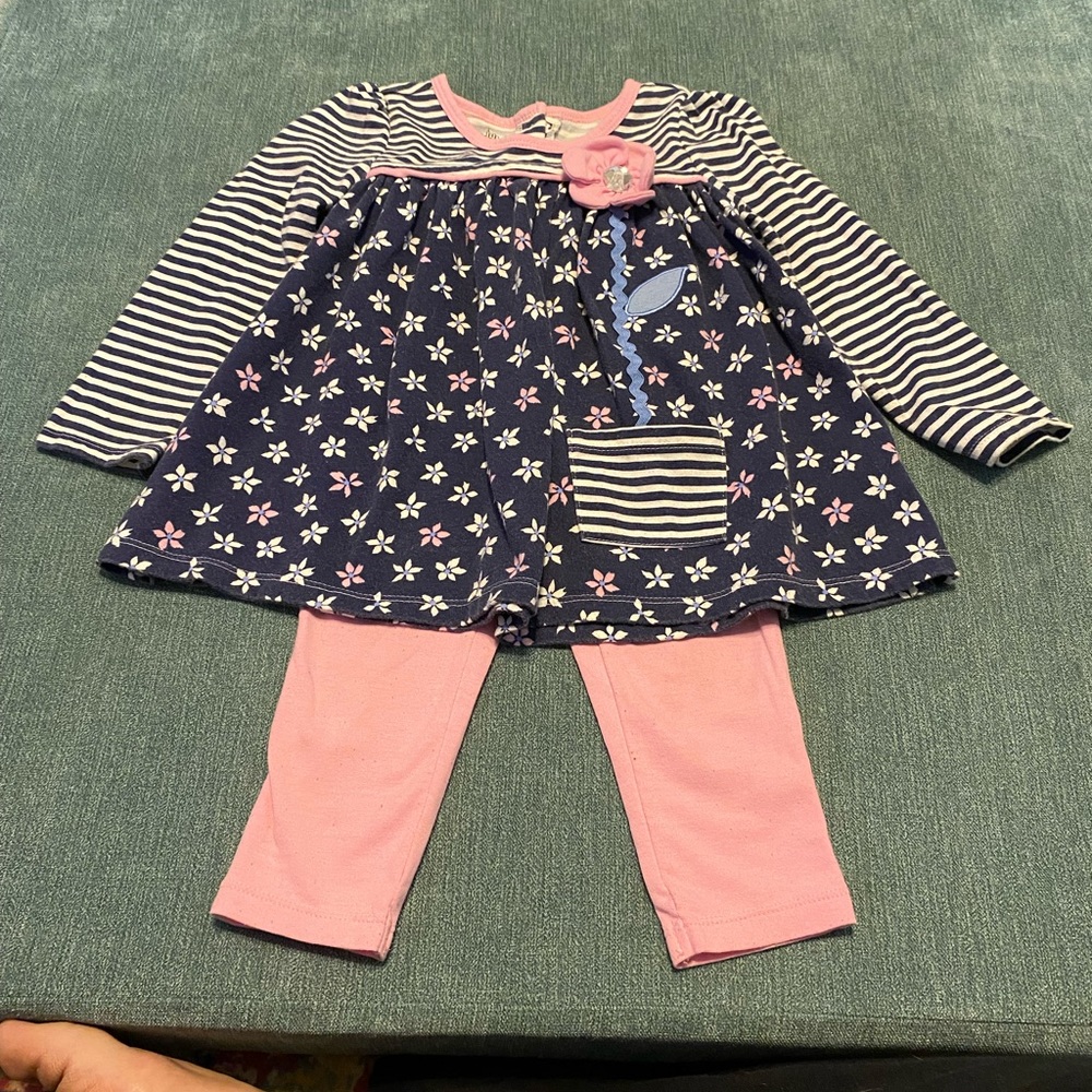 Toddler Pink and Blue Set